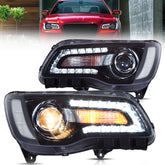 VLAND LED Projector Headlights For 2011–2023 Chrysler 300